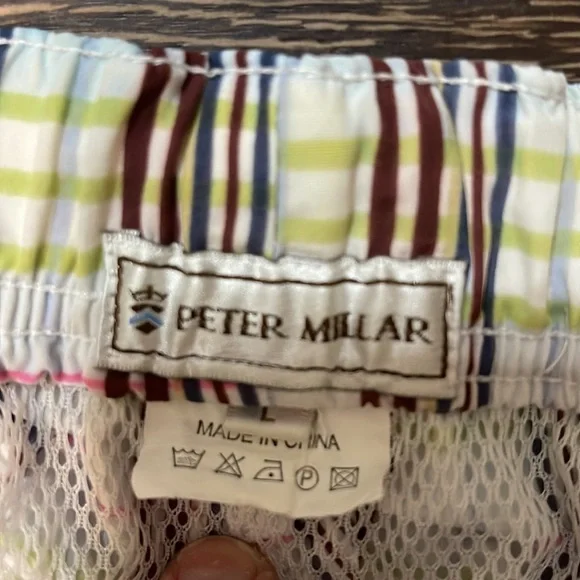 Peter Millar swim trunk shorts very nice. Only worn few times